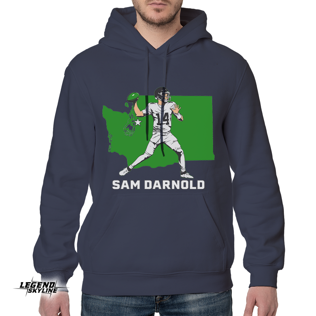 Sam Darnold State Star Seattle Football Shirt