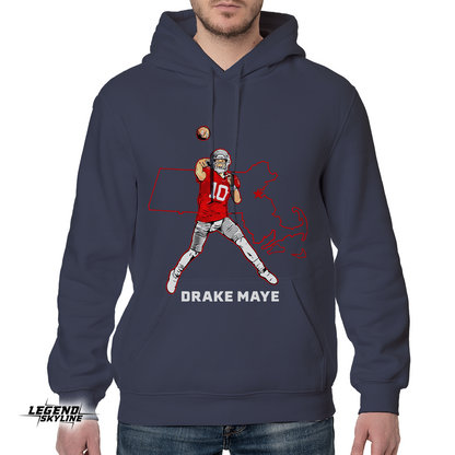 Drake Maye State Star Football Shirt