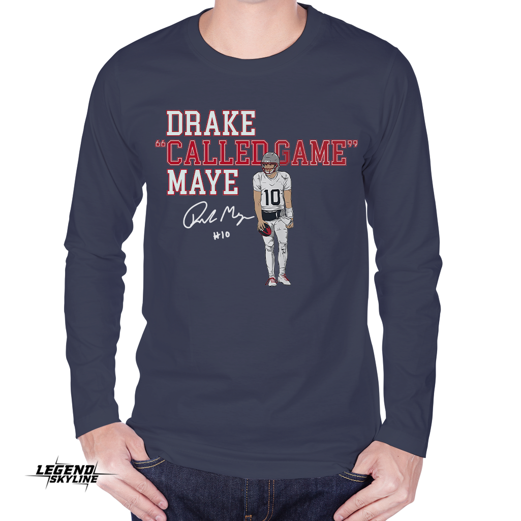 Drake Maye – Called Game Football Shirt