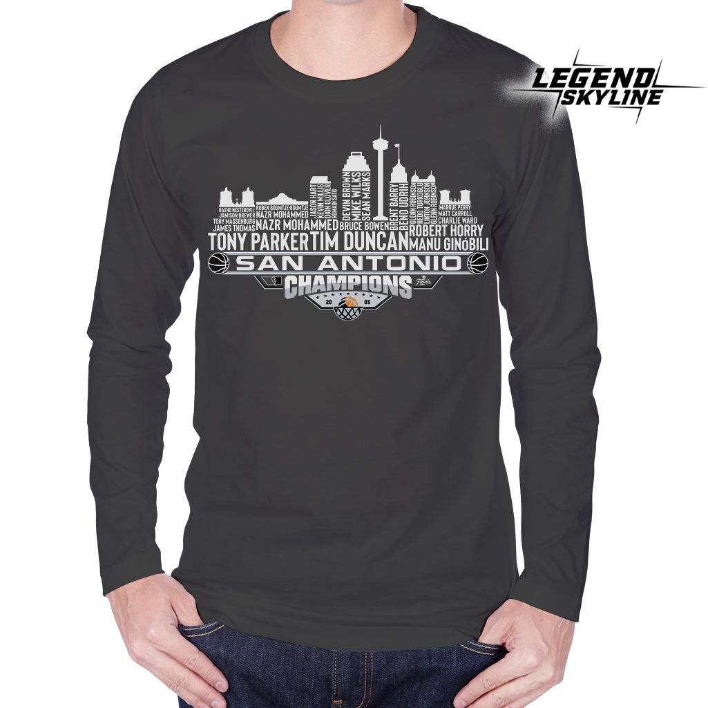 San Antonio Dream Team Basketball Champions 2005, San Antonio City Skyline Shirt