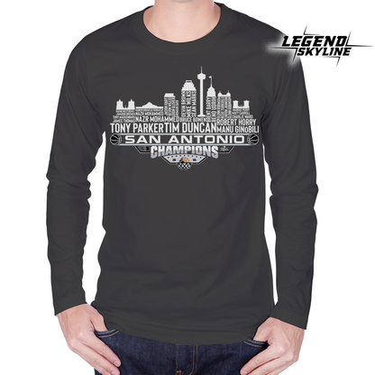 San Antonio Dream Team Basketball Champions 2005, San Antonio City Skyline Shirt
