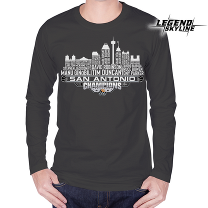 San Antonio Dream Team Basketball Champions 2003, San Antonio City Skyline Shirt
