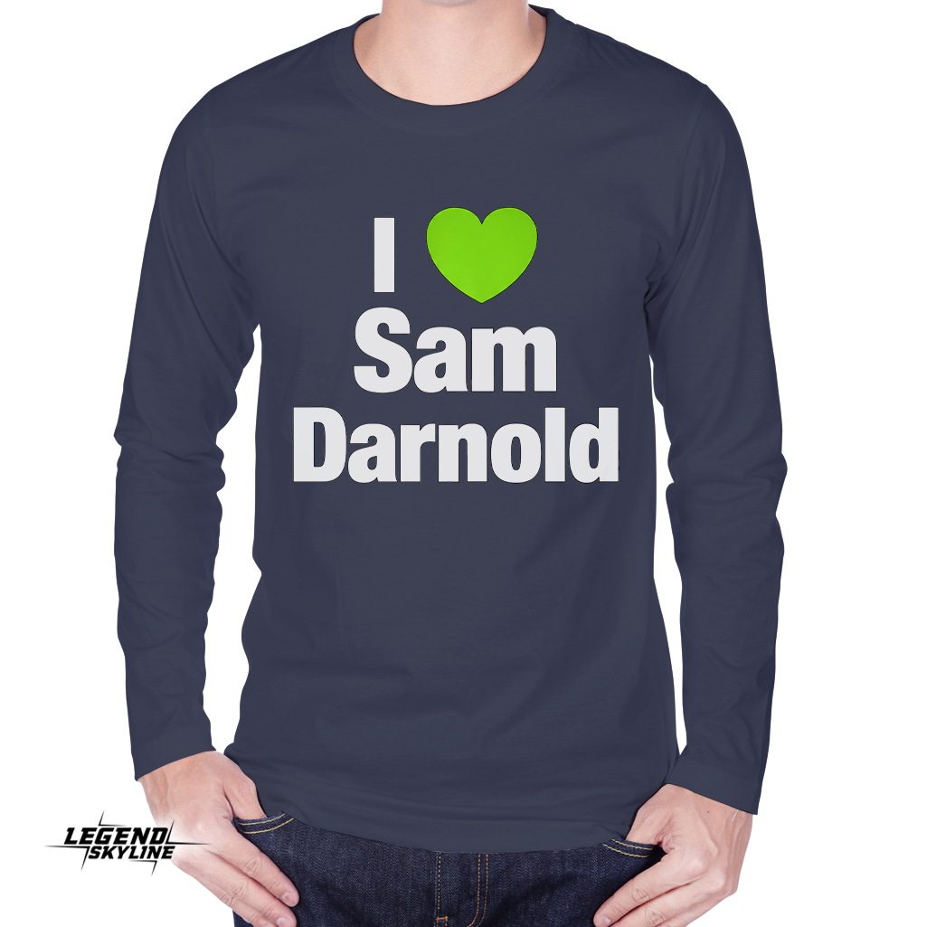 I Heart Sam Darnold Football Shirt