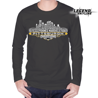 Pittsburgh Dream Team Football XL Champions 2006, Pittsburgh City Skyline Shirt