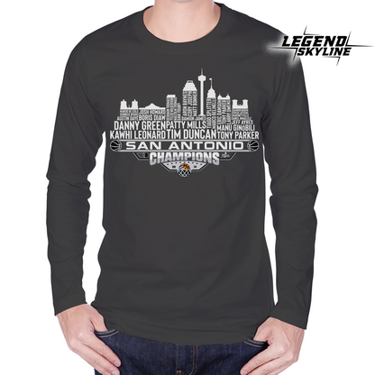 San Antonio Dream Team Basketball Champions 2014, San Antonio City Skyline Shirt