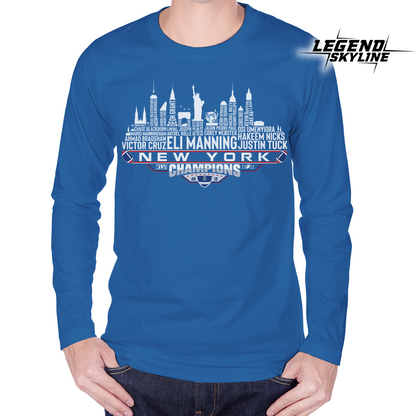 New York Dream Team Football XLVI Champions 2012, New York City Skyline Shirt