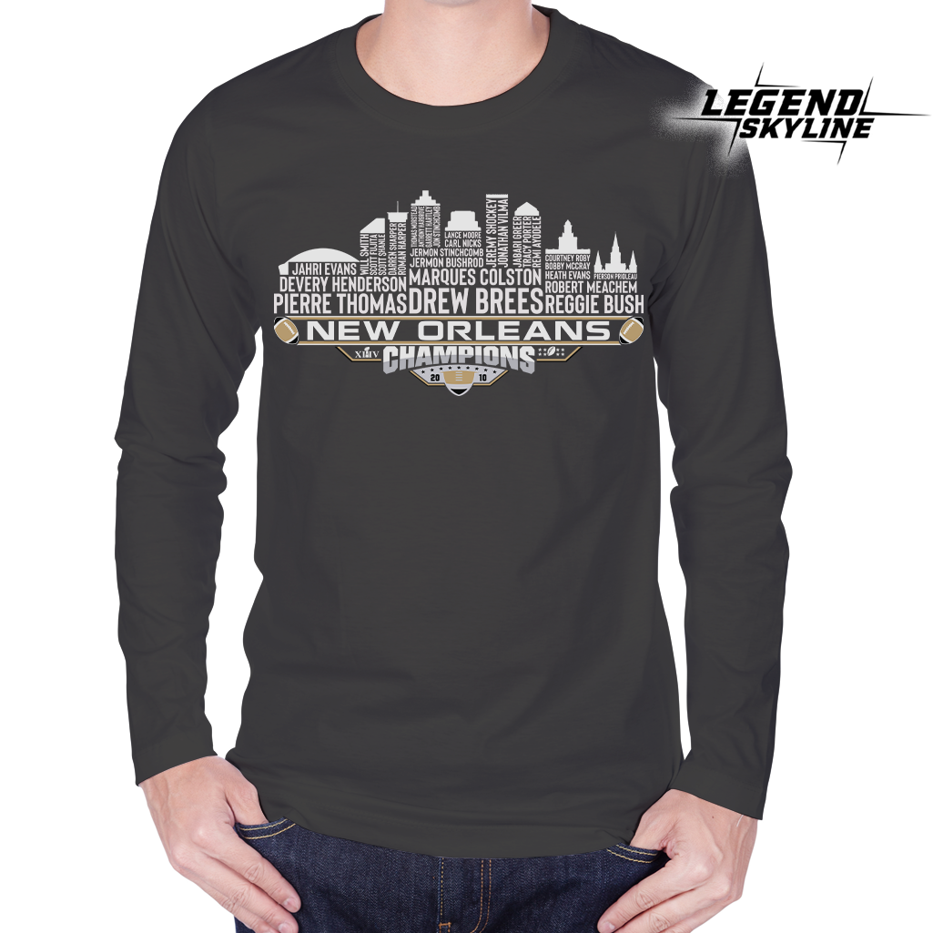 New Orleans Dream Team Football XLIV Champions 2010, New Orleans City Skyline Shirt