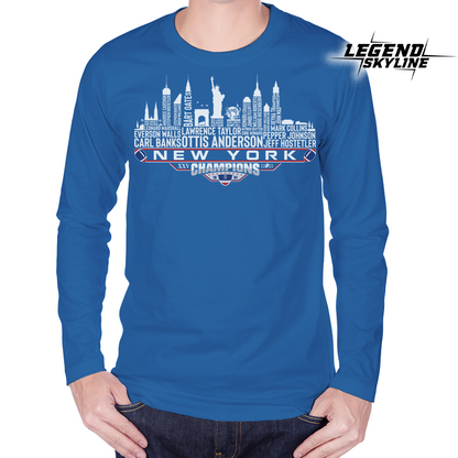 New York Dream Team Football XXV Champions 1991, New York City Skyline Shirt