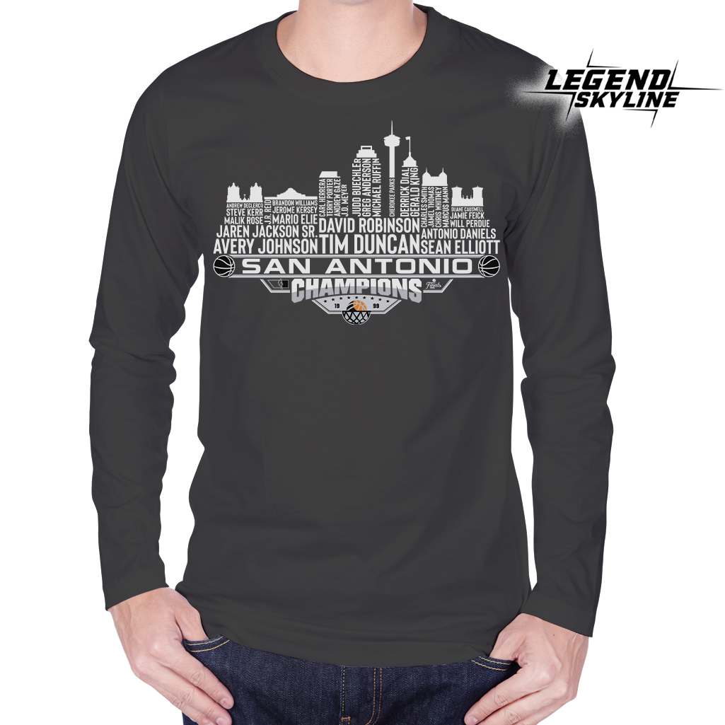 San Antonio Dream Team Basketball Champions 1999, San Antonio City Skyline Shirt