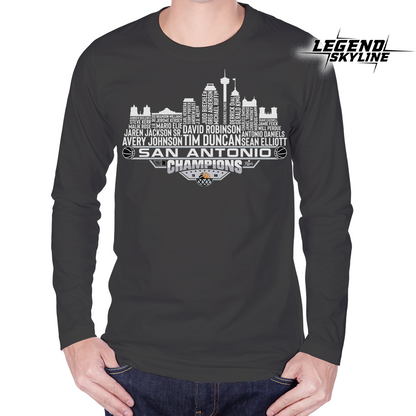 San Antonio Dream Team Basketball Champions 1999, San Antonio City Skyline Shirt