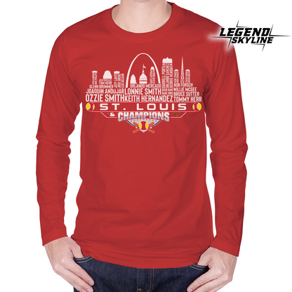 St Louis Dream Team Baseball Champions 1982, St Louis City Skyline Shirt