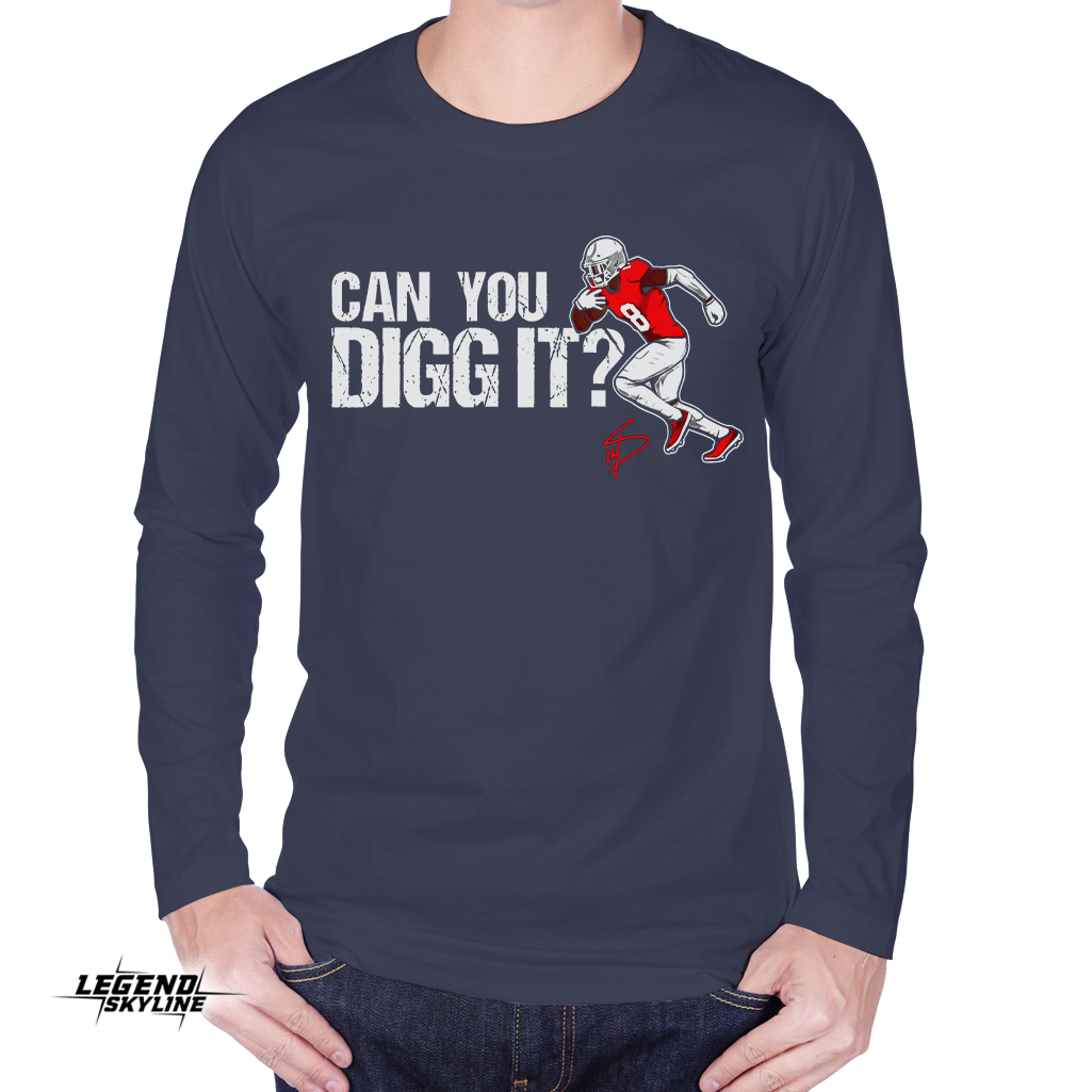 Stefon Diggs – Can You Digg It New England Football Shirt