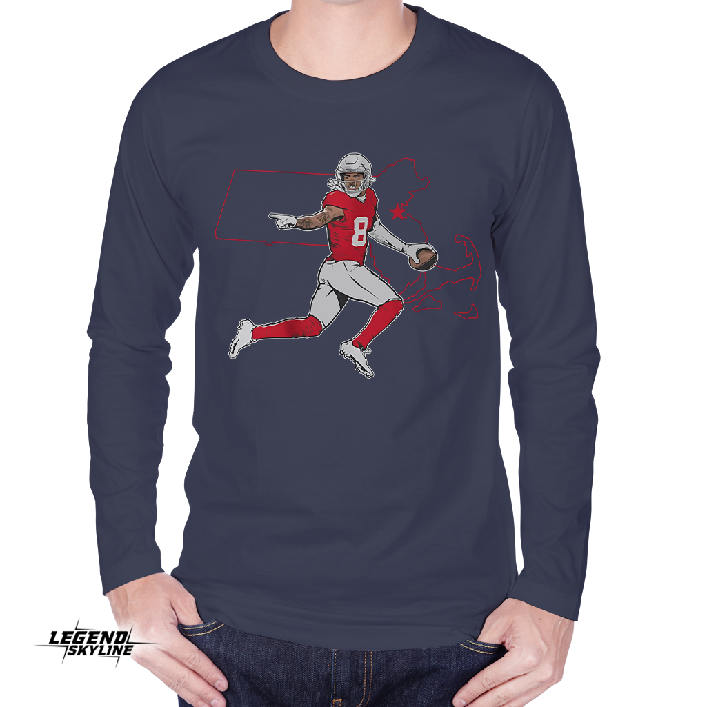 Stefon Diggs – State Star New England Football Shirt
