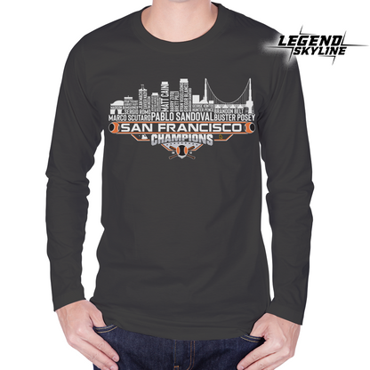 San Francisco Dream Team Baseball Champions 2012, San Francisco City Skyline Shirt