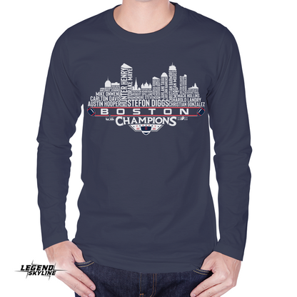 New England Super Champions LX Football 2026 Bowl Dream Team Boston Skyline