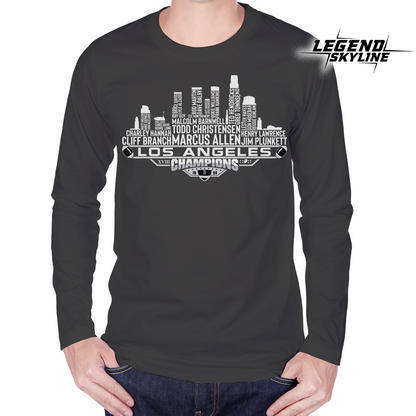 Los Angeles Dream Team Football XVIII Champions 1984, Los Angeles City Skyline Shirt