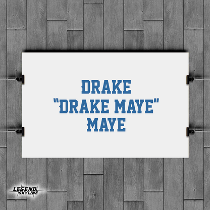 Drake Drake Maye Maye Football Shirt