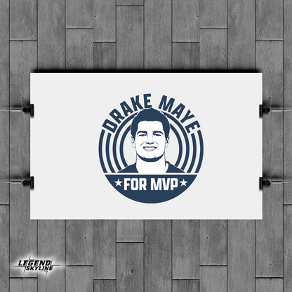 Drake Maye for MVP Football Shirt