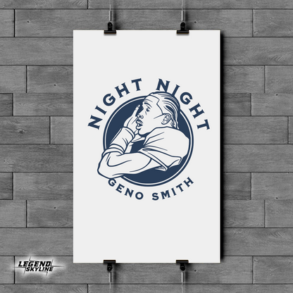 Geno Smith Night Night Football Shirt