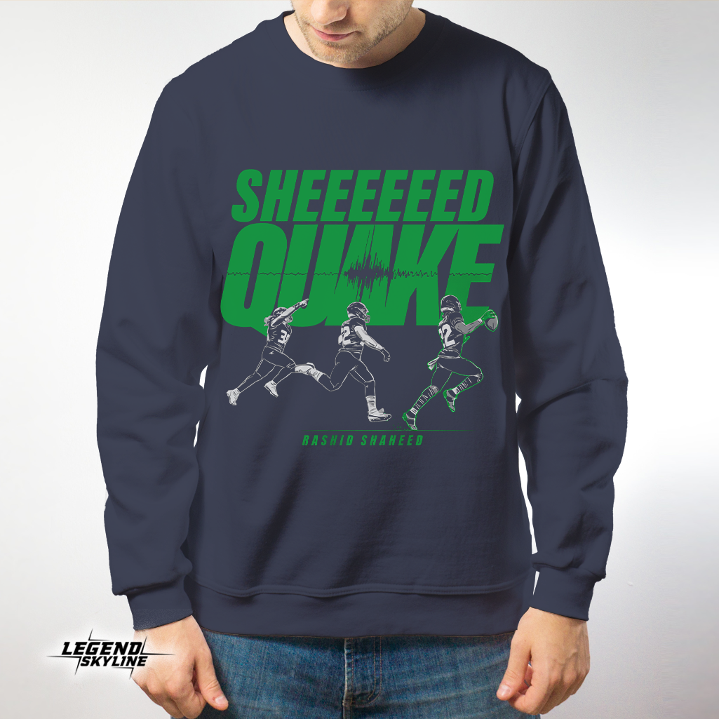 Rashid Shaheed The Sheed Quake Football Shirt