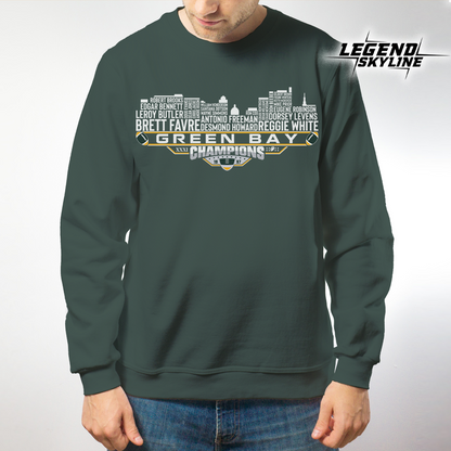 Green Bay Dream Team Football XXXI Champions 1997, Green Bay City Skyline Shirt