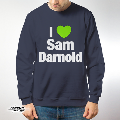 I Heart Sam Darnold Football Shirt