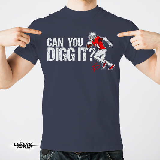 Stefon Diggs – Can You Digg It New England Football Shirt