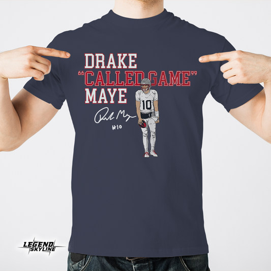 Drake Maye – Called Game Football Shirt