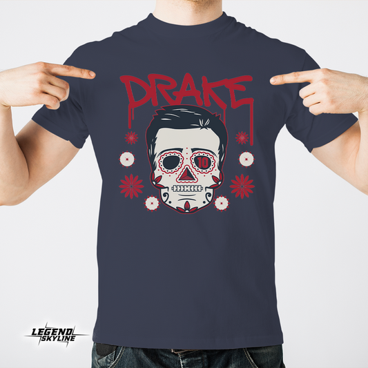 Drake Maye Sugar Skull Remix Football Shirt