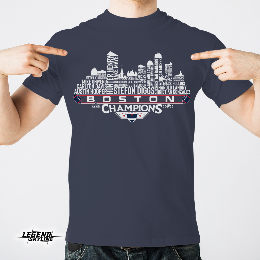New England Super Champions LX Football 2026 Bowl Dream Team Boston Skyline