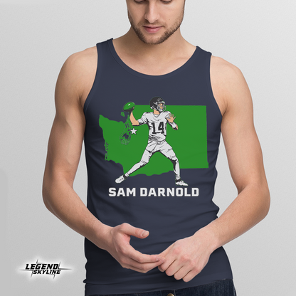 Sam Darnold State Star Seattle Football Shirt