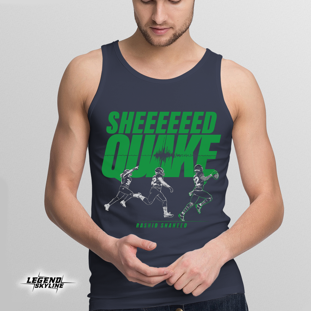 Rashid Shaheed The Sheed Quake Football Shirt