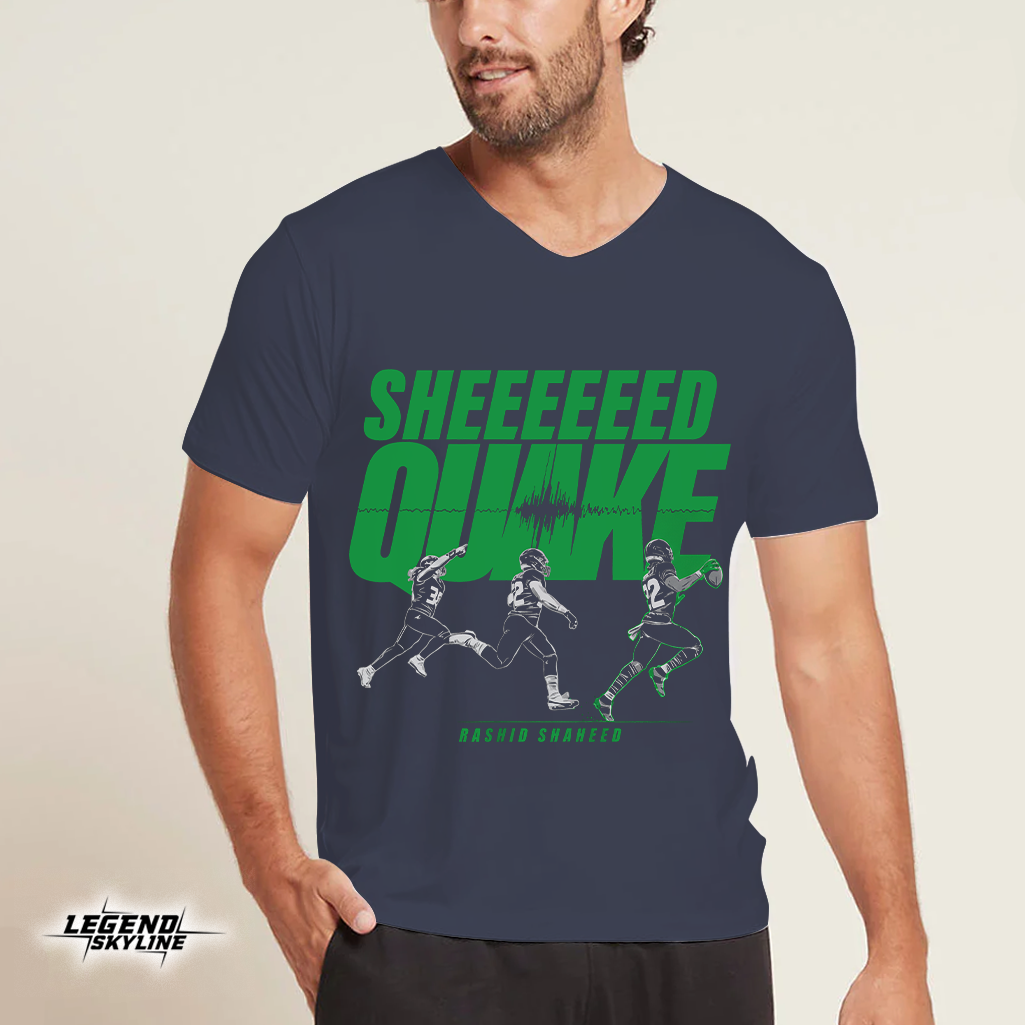 Rashid Shaheed The Sheed Quake Football Shirt