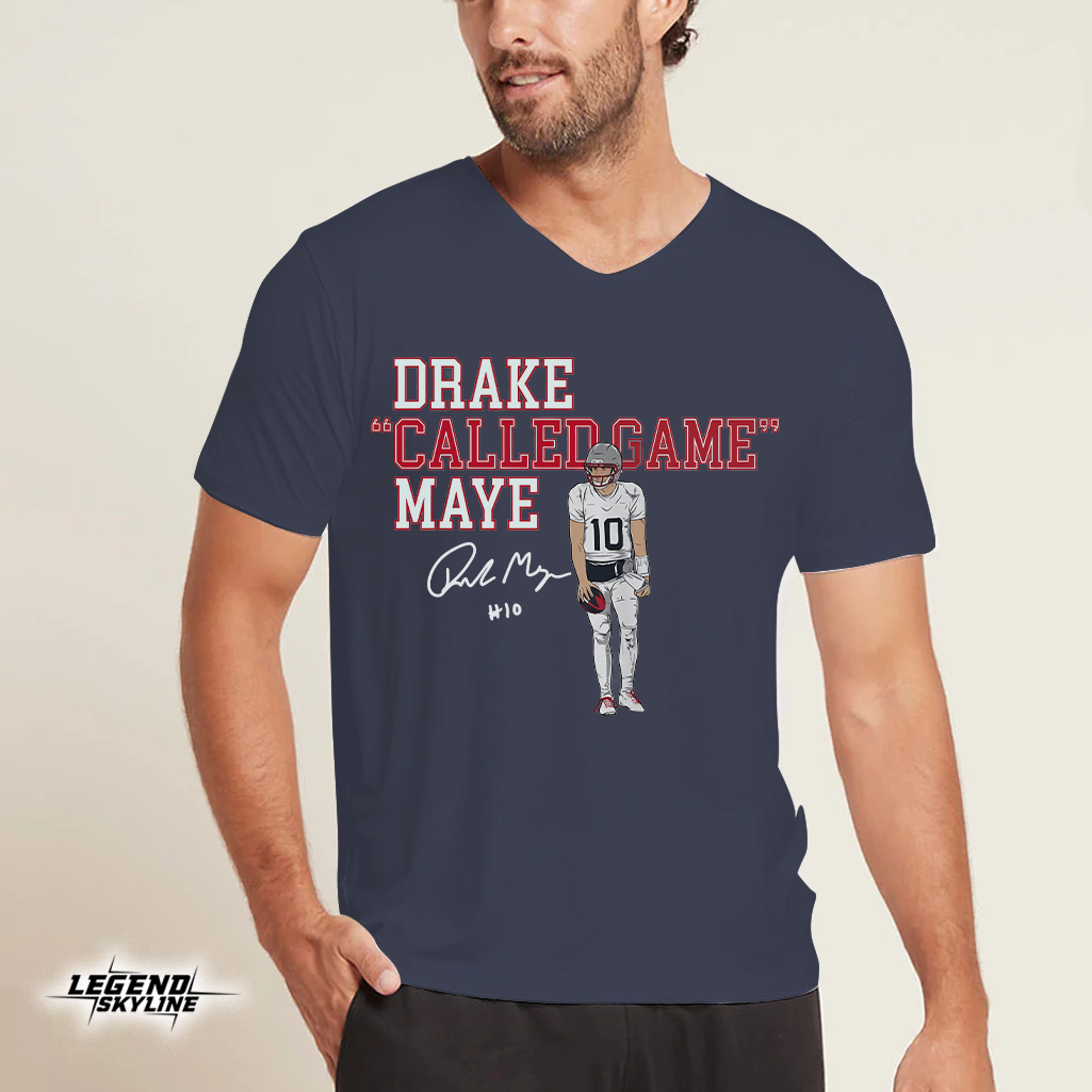 Drake Maye – Called Game Football Shirt