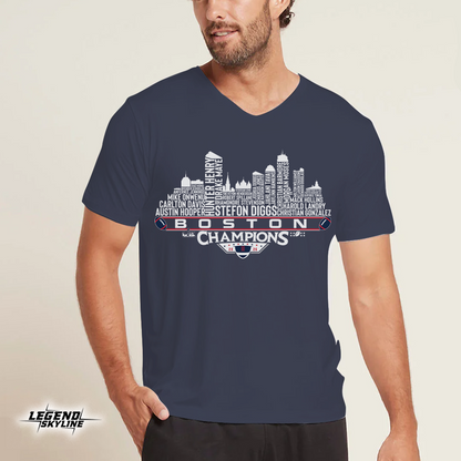 New England Super Champions LX Football 2026 Bowl Dream Team Boston Skyline