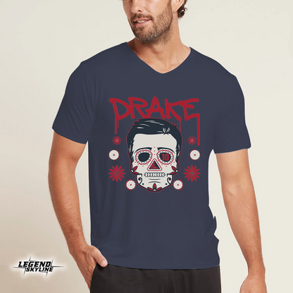 Drake Maye Sugar Skull Remix Football Shirt