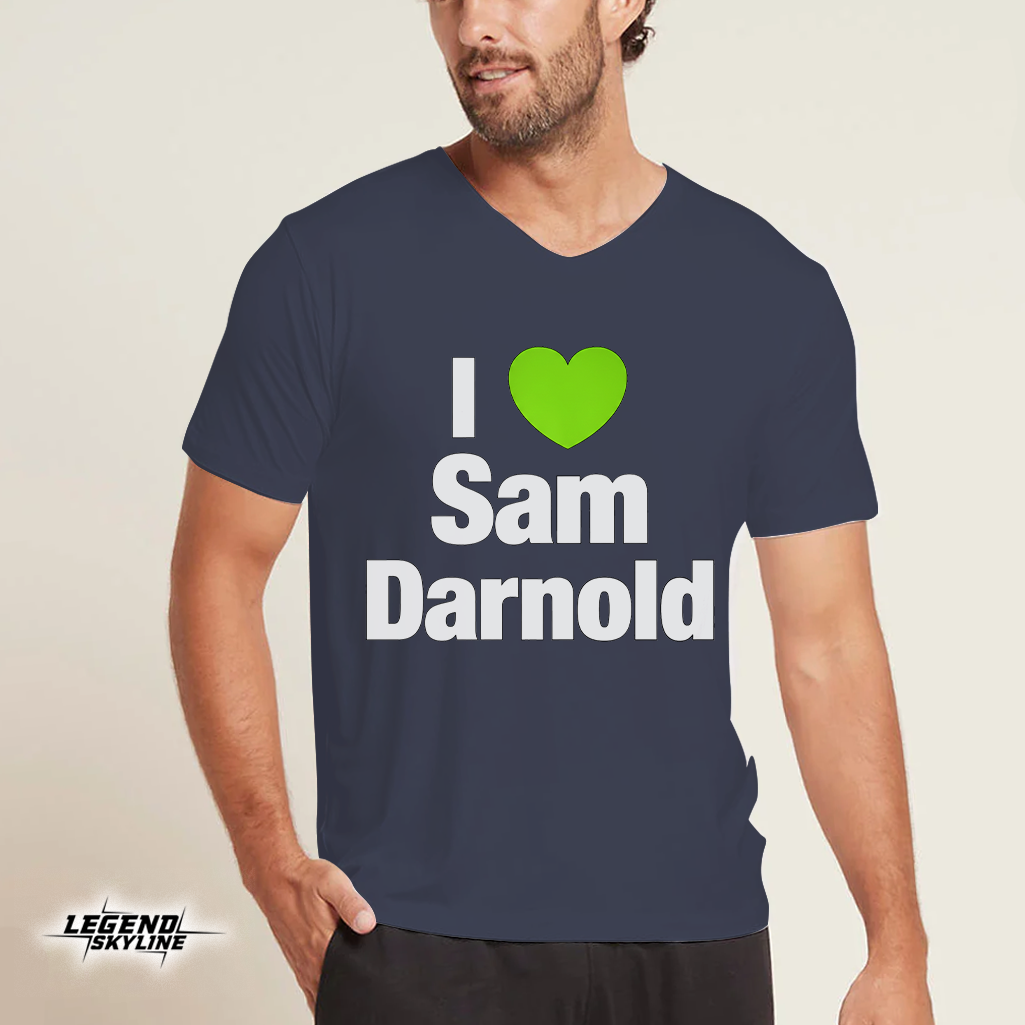 I Heart Sam Darnold Football Shirt