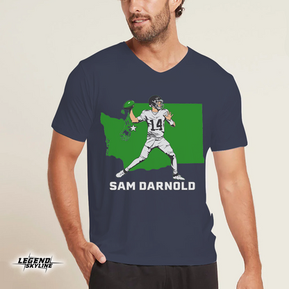Sam Darnold State Star Seattle Football Shirt
