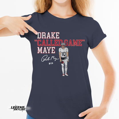 Drake Maye – Called Game Football Shirt