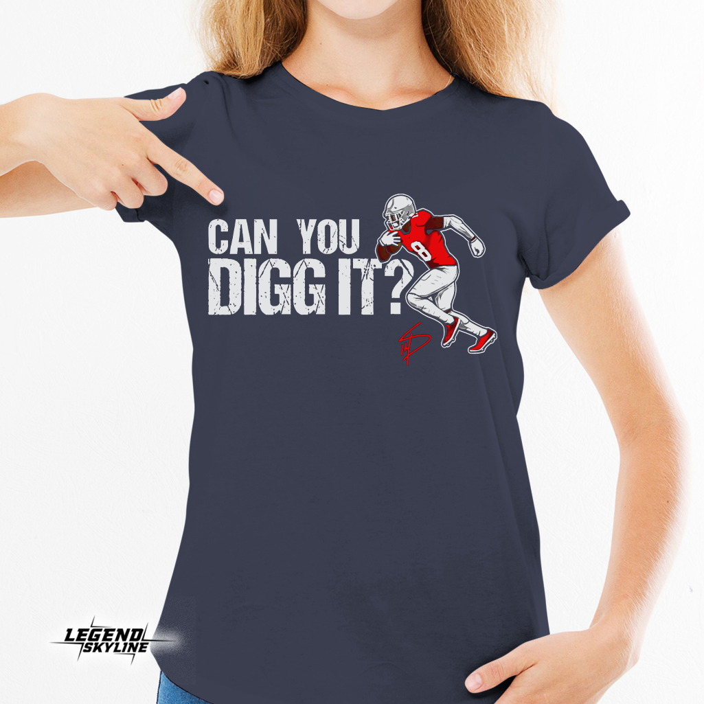 Stefon Diggs – Can You Digg It New England Football Shirt