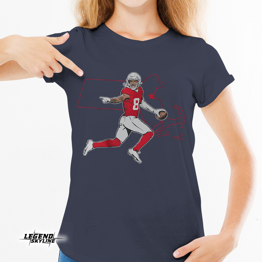 Stefon Diggs – State Star New England Football Shirt