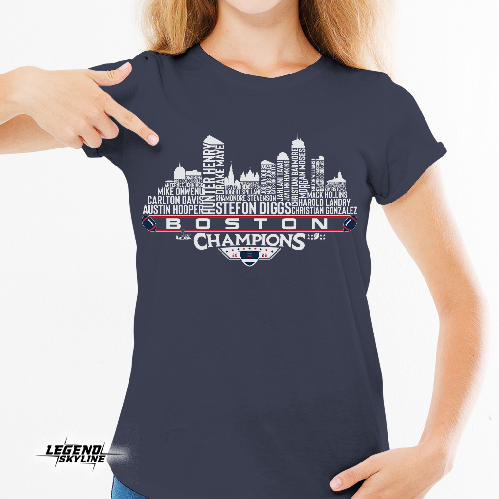 New England Super Champions LX Football 2026 Bowl Dream Team Boston Skyline
