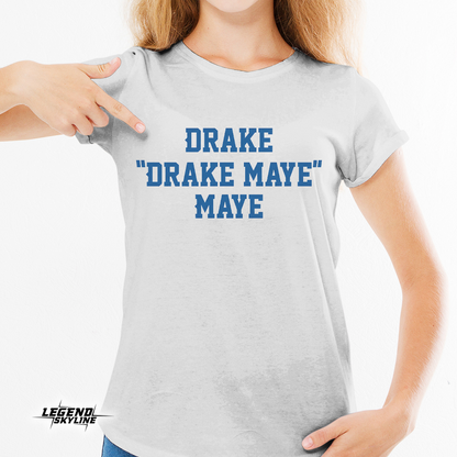 Drake Drake Maye Maye Football Shirt