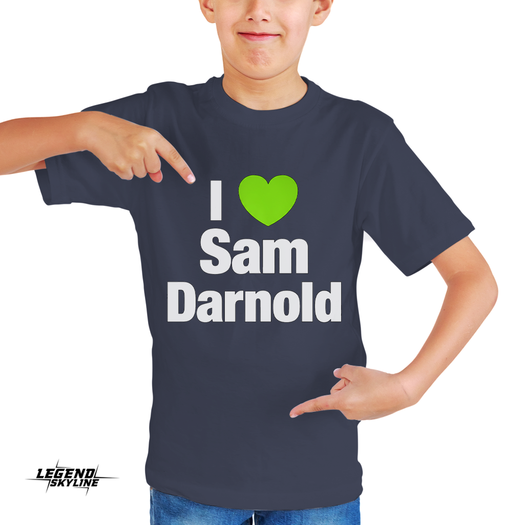 I Heart Sam Darnold Football Shirt