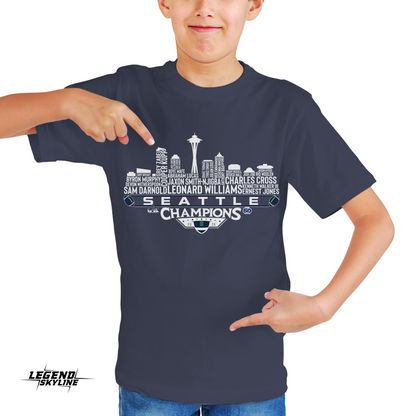 Seattle Super Champions LX Football 2026 Bowl Dream Team Seattle Skyline