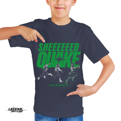 Rashid Shaheed The Sheed Quake Football Shirt
