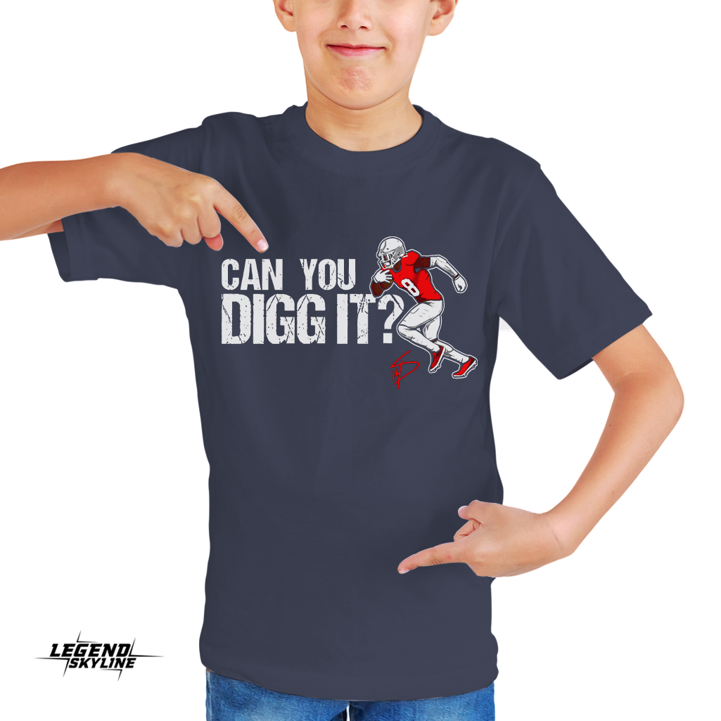 Stefon Diggs – Can You Digg It New England Football Shirt