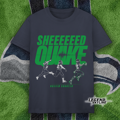 Rashid Shaheed The Sheed Quake Football Shirt
