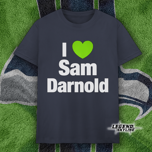 I Heart Sam Darnold Football Shirt