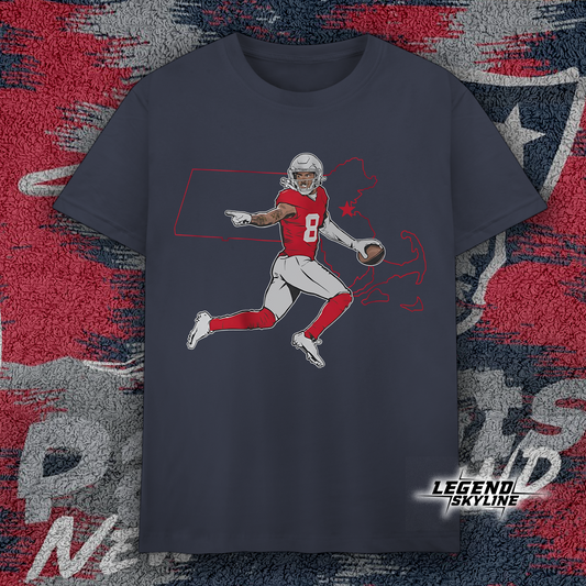 Stefon Diggs – State Star New England Football Shirt